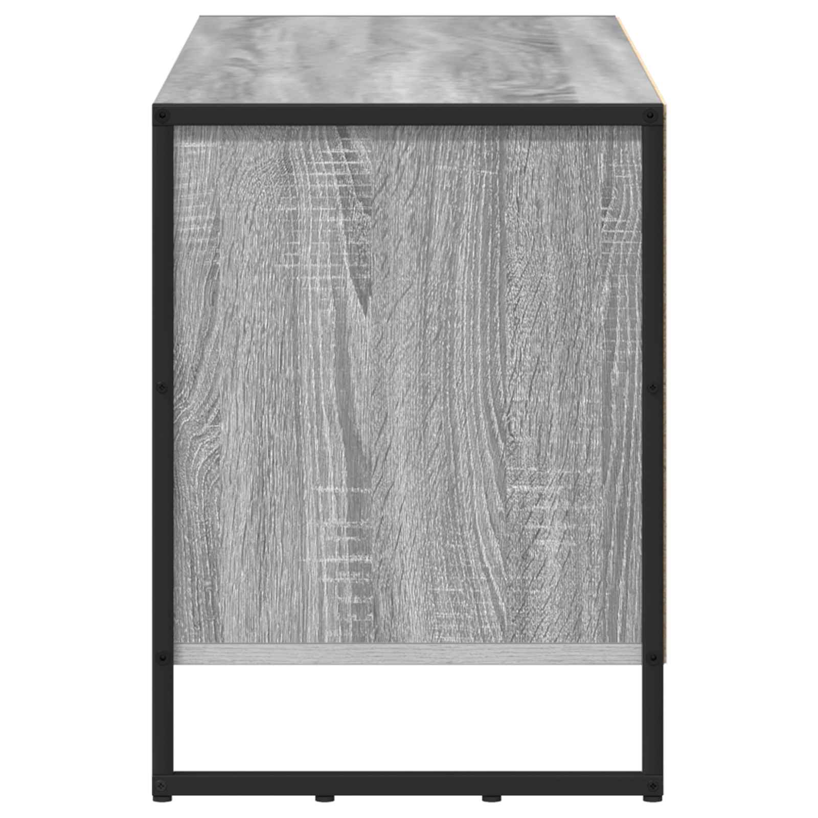 TV-Schränk 100 x 36 x 49,5 cm Graues Sonoma Holzwerkstoff