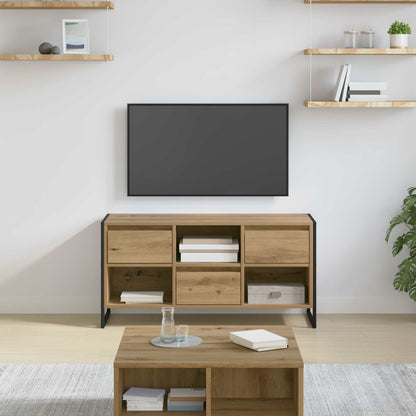TV-Schränk 100 x 36 x 49,5 cm Kunsthandwerk Eiche Holzwerkstoff