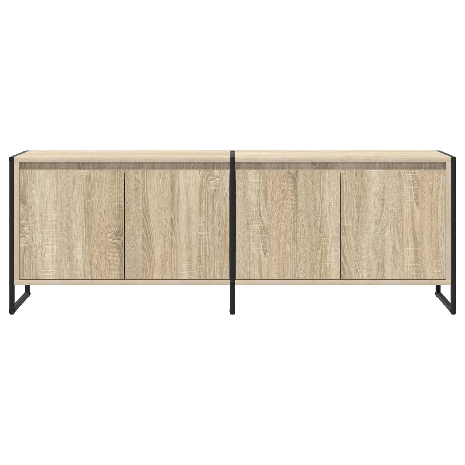 TV-Schränk 140 x 36 x 49,5 cm Sonoma Holzwerkstoff