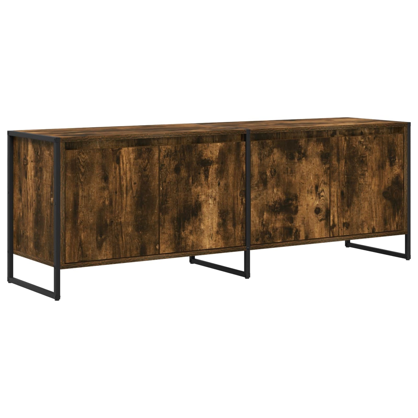 TV-Schränk 140 x 36 x 49,5 cm Raucharbe Holzwerkstoff
