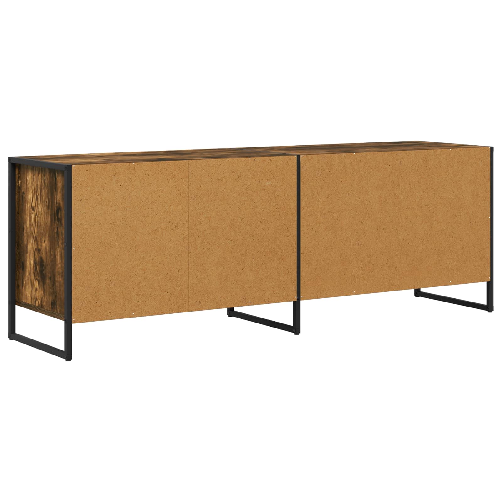 TV-Schränk 140 x 36 x 49,5 cm Raucharbe Holzwerkstoff