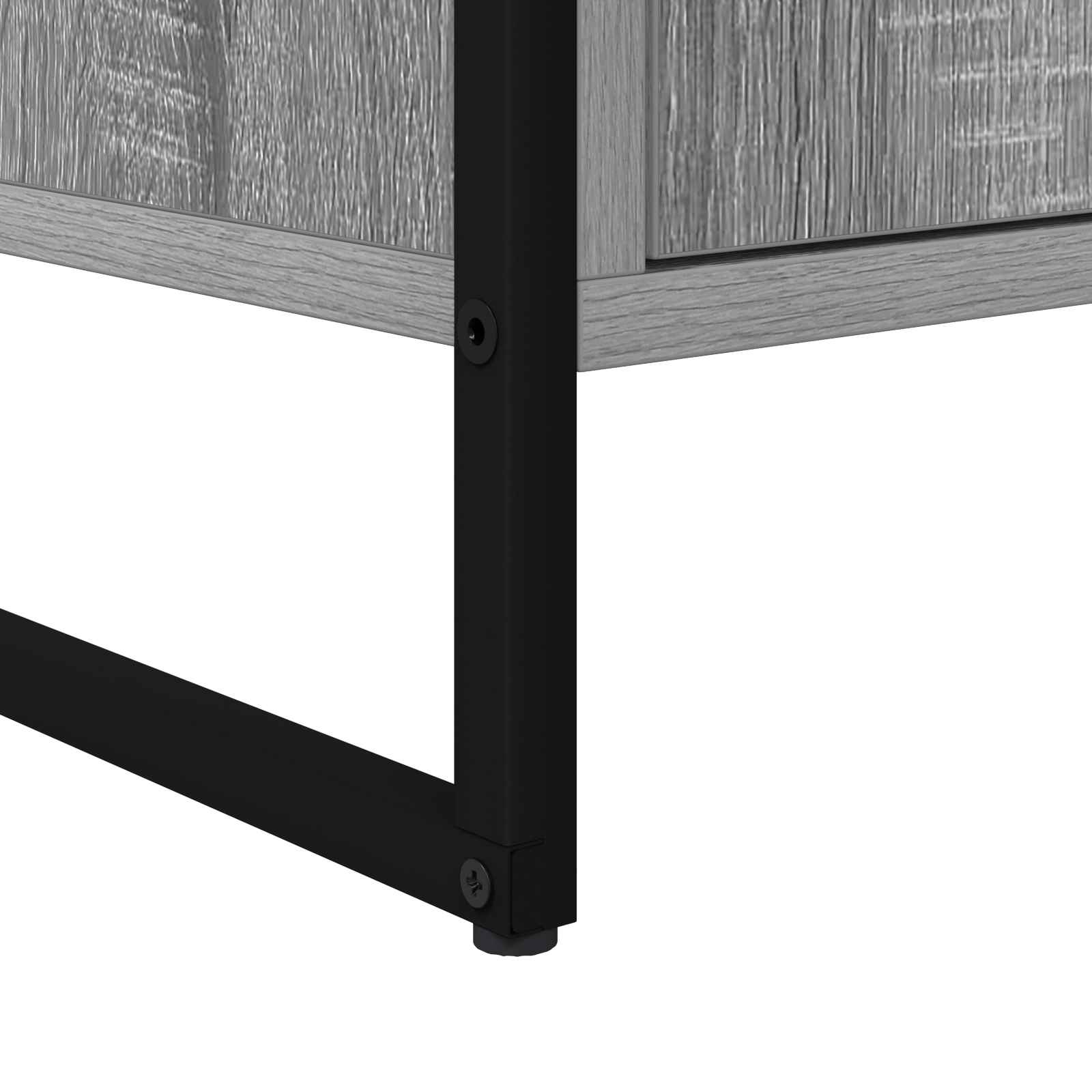 TV-Schränk 140 x 36 x 49,5 cm Graues Sonoma Holzwerkstoff