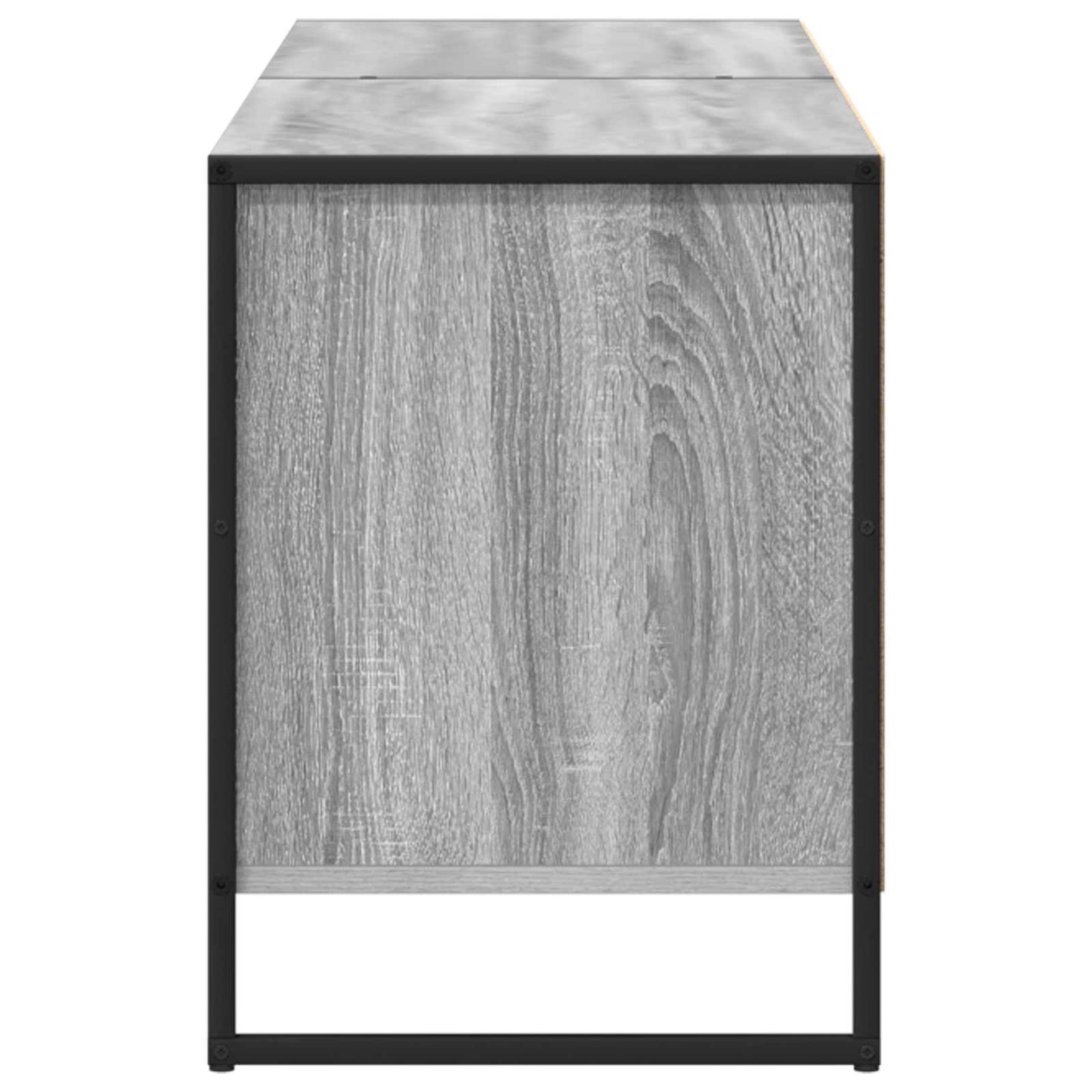 TV-Schränk 140 x 36 x 49,5 cm Graues Sonoma Holzwerkstoff