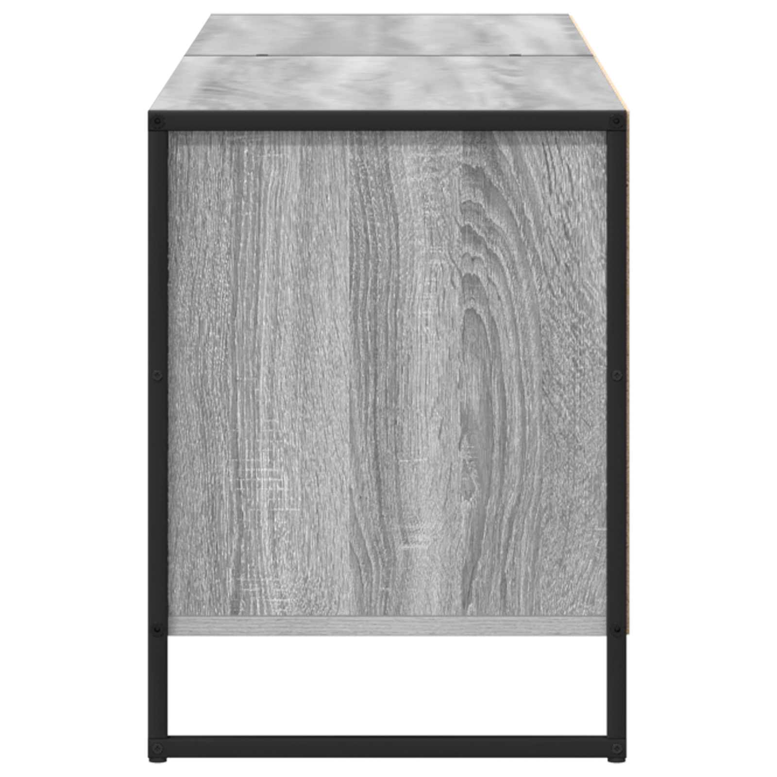 TV-Schränk 140 x 36 x 49,5 cm Graues Sonoma Holzwerkstoff