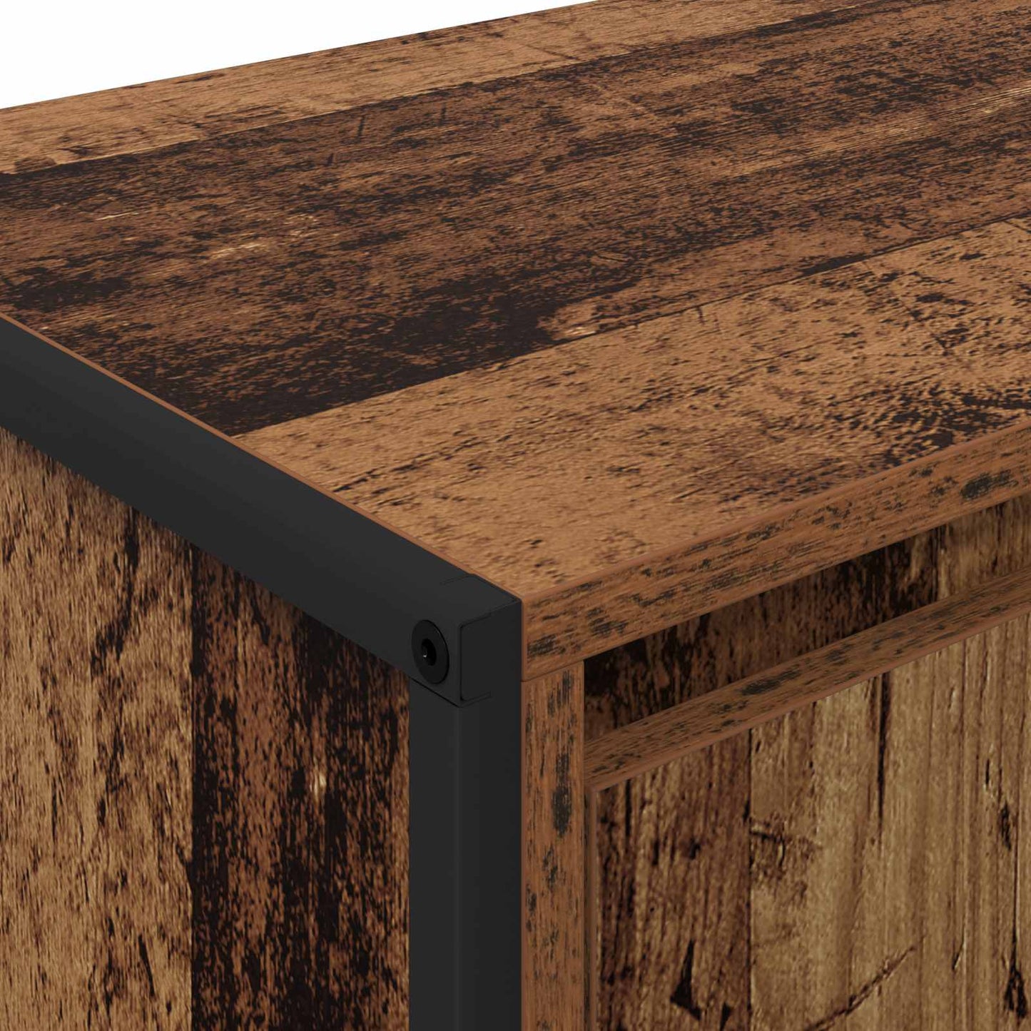 TV-Schränk 140 x 36 x 49,5 cm Altholz Holzwerkstoff