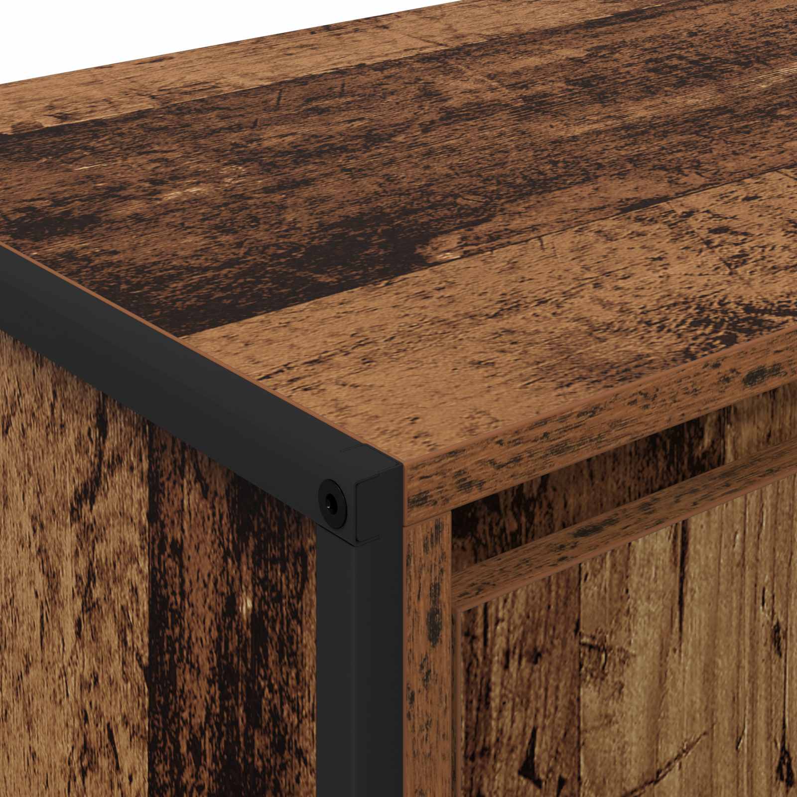 TV-Schränk 140 x 36 x 49,5 cm Altholz Holzwerkstoff