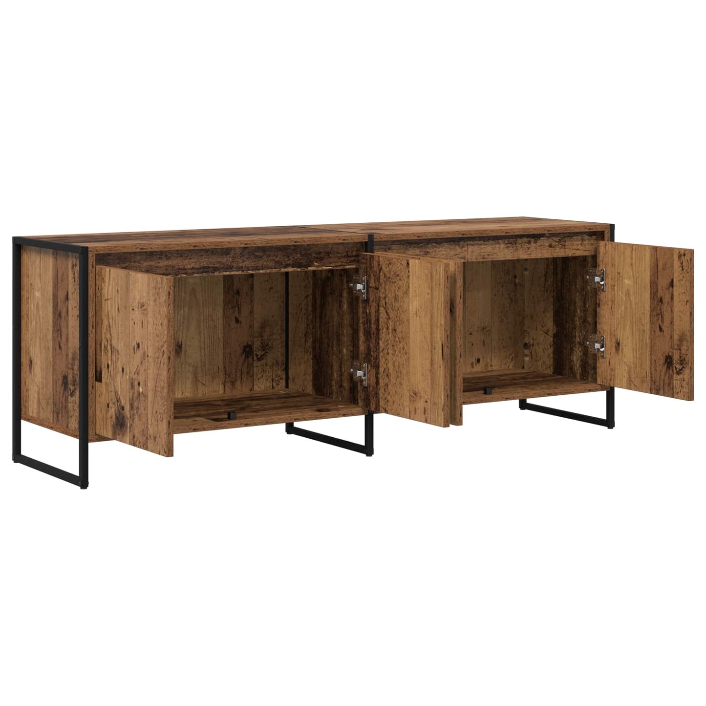 TV-Schränk 140 x 36 x 49,5 cm Altholz Holzwerkstoff