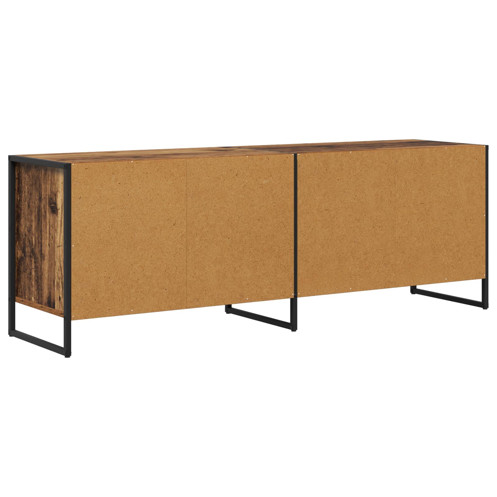TV-Schränk 140 x 36 x 49,5 cm Altholz Holzwerkstoff