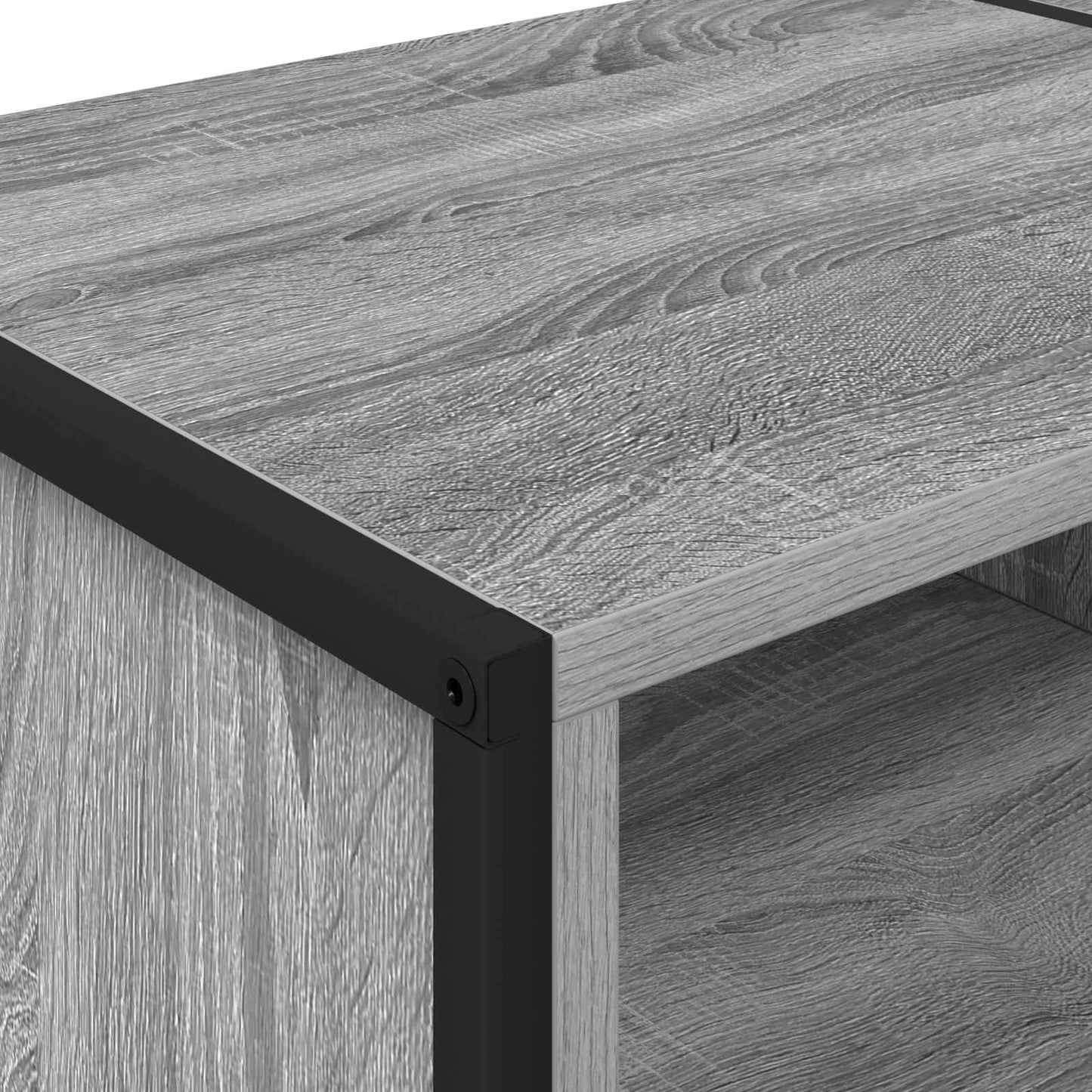 TV-Schränk 170,5 x 36 x 30,5 cm Graues Sonoma Holzwerkstoff