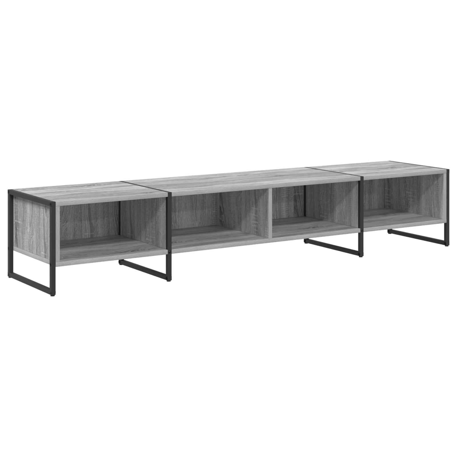 TV-Schränk 170,5 x 36 x 30,5 cm Graues Sonoma Holzwerkstoff