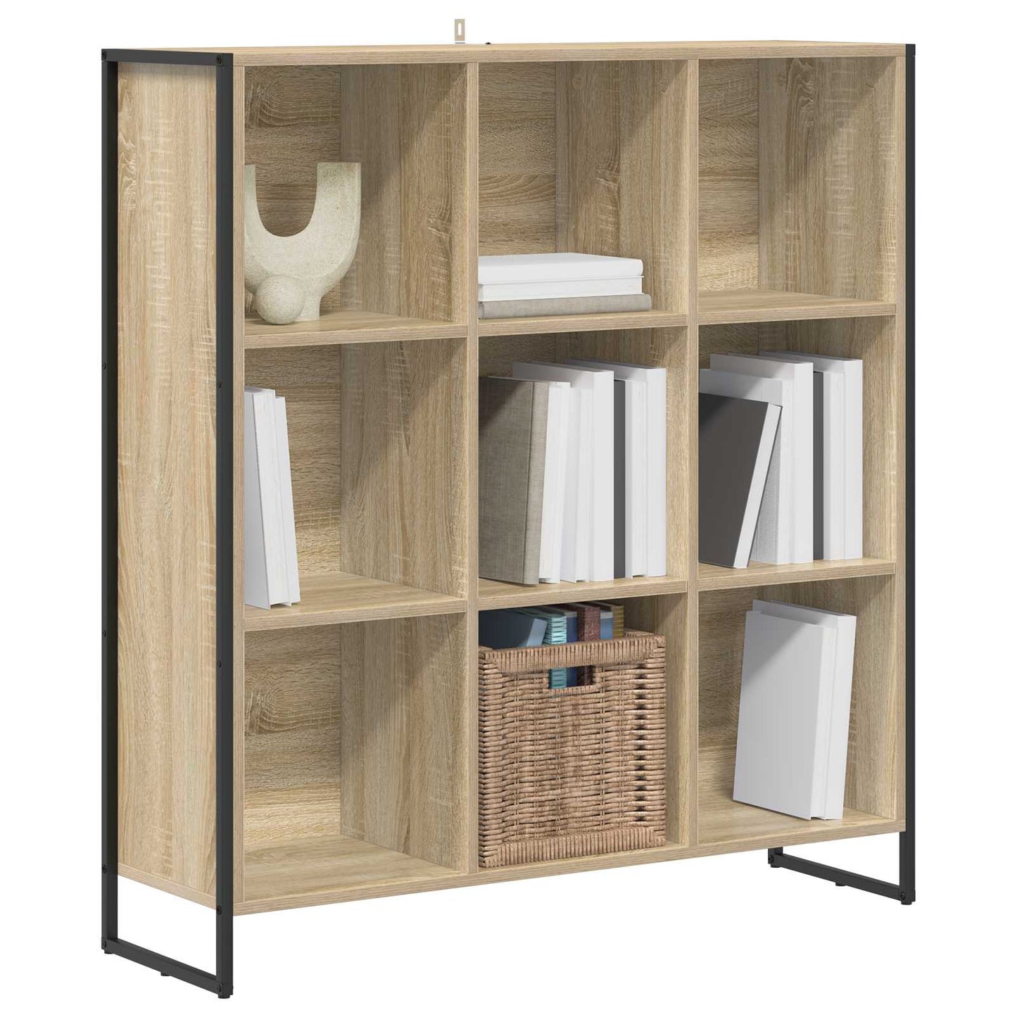 Bücherregal 99,5 x 30 x 108,5 cm Holzwerkstoff Sonoma