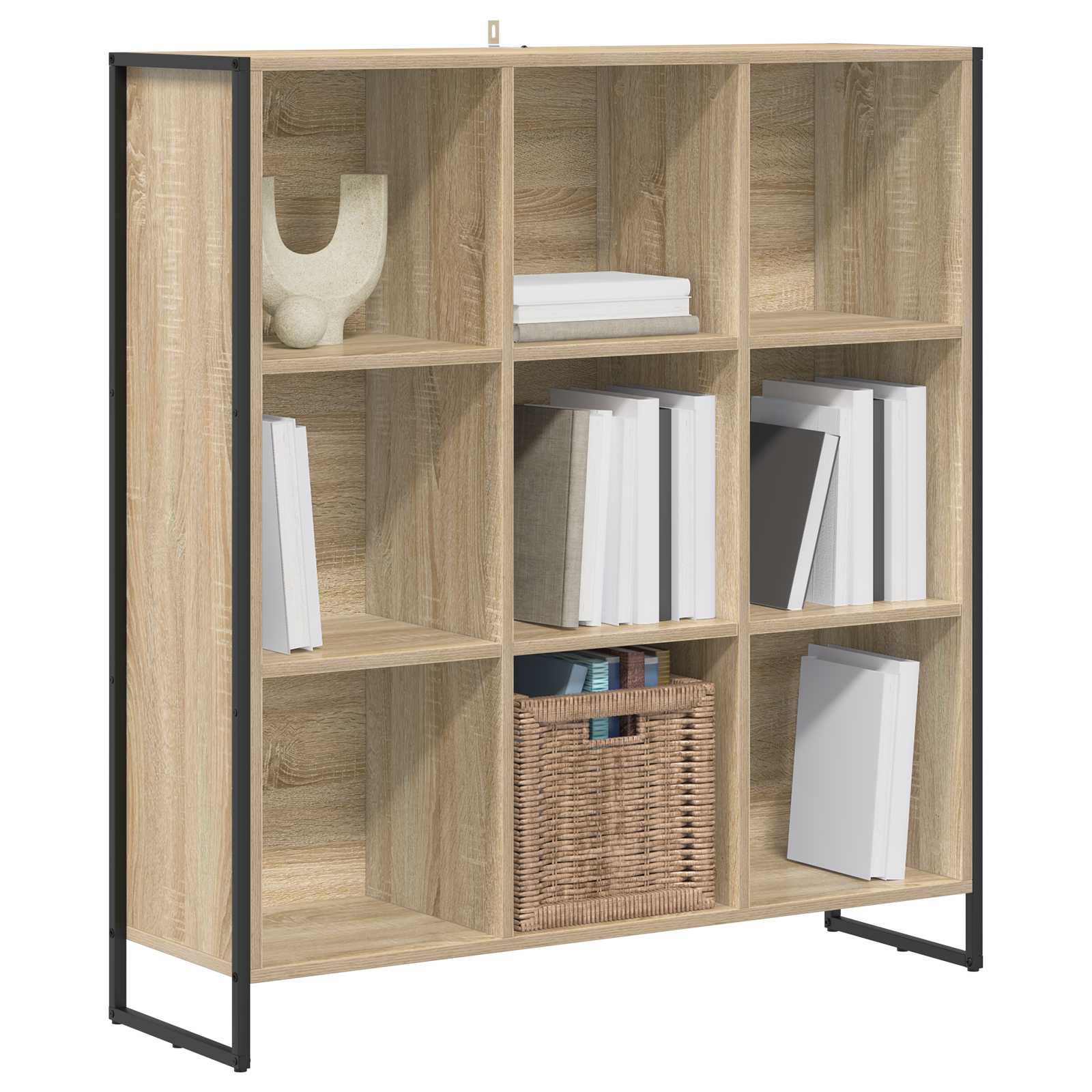 Bücherregal 99,5 x 30 x 108,5 cm Holzwerkstoff Sonoma