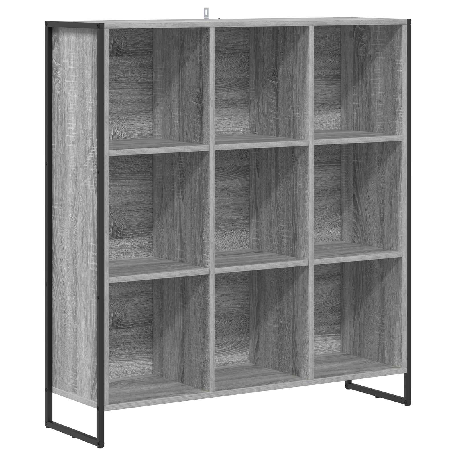 Bücherregal 99,5 x 30 x 108,5 cm Holzwerkstoff Graues Sonoma
