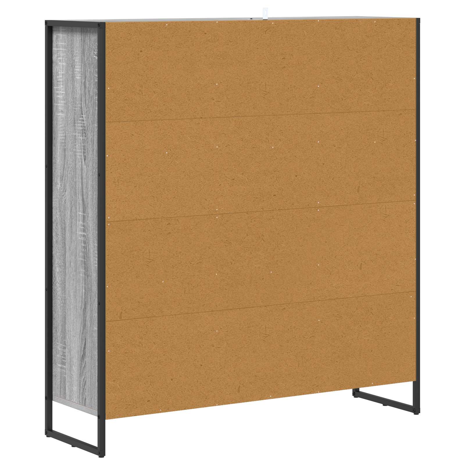 Bücherregal 99,5 x 30 x 108,5 cm Holzwerkstoff Graues Sonoma
