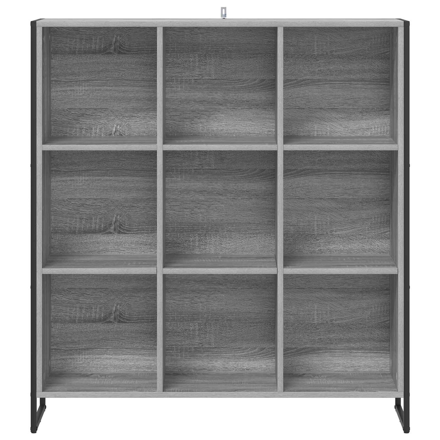 Bücherregal 99,5 x 30 x 108,5 cm Holzwerkstoff Graues Sonoma