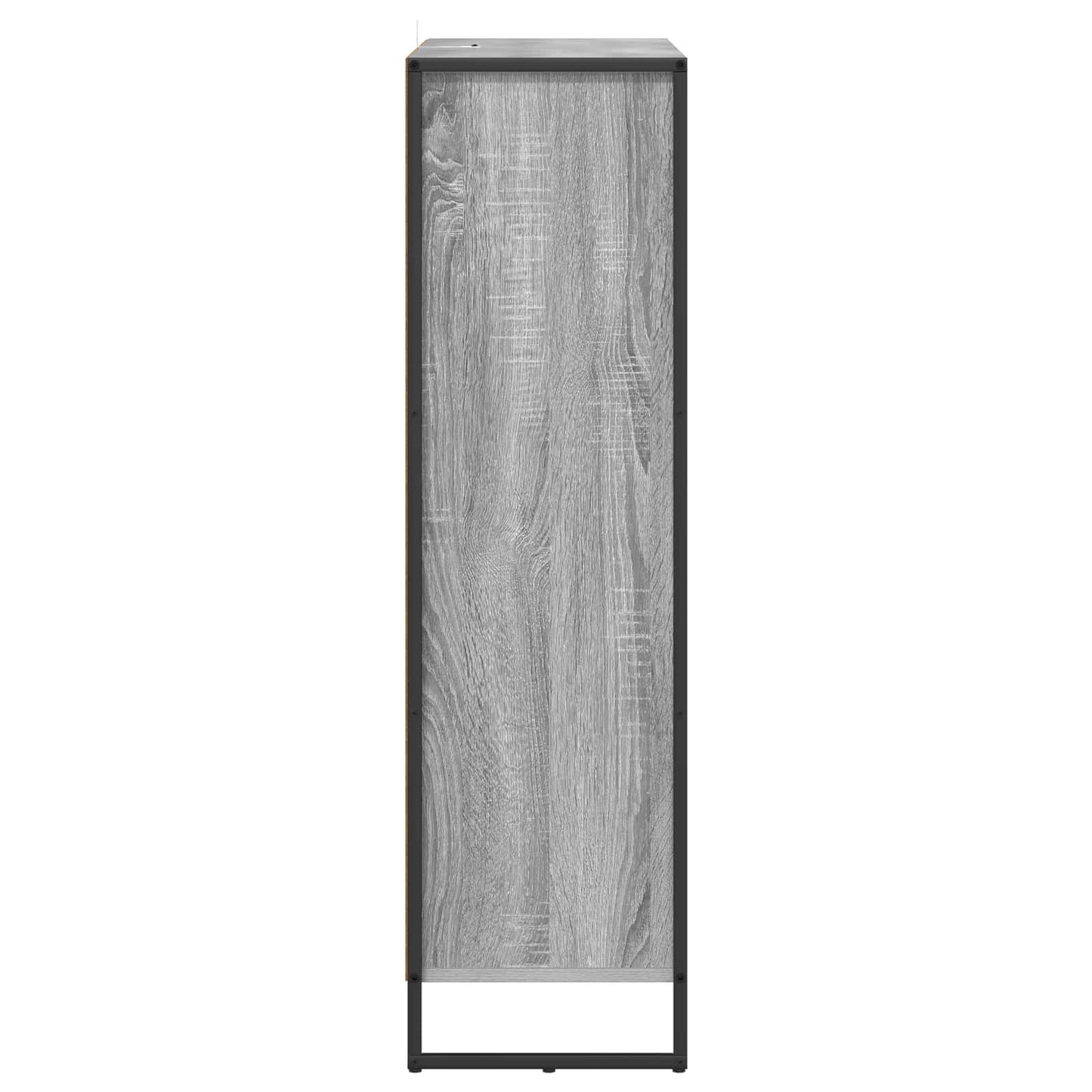 Bücherregal 99,5 x 30 x 108,5 cm Holzwerkstoff Graues Sonoma