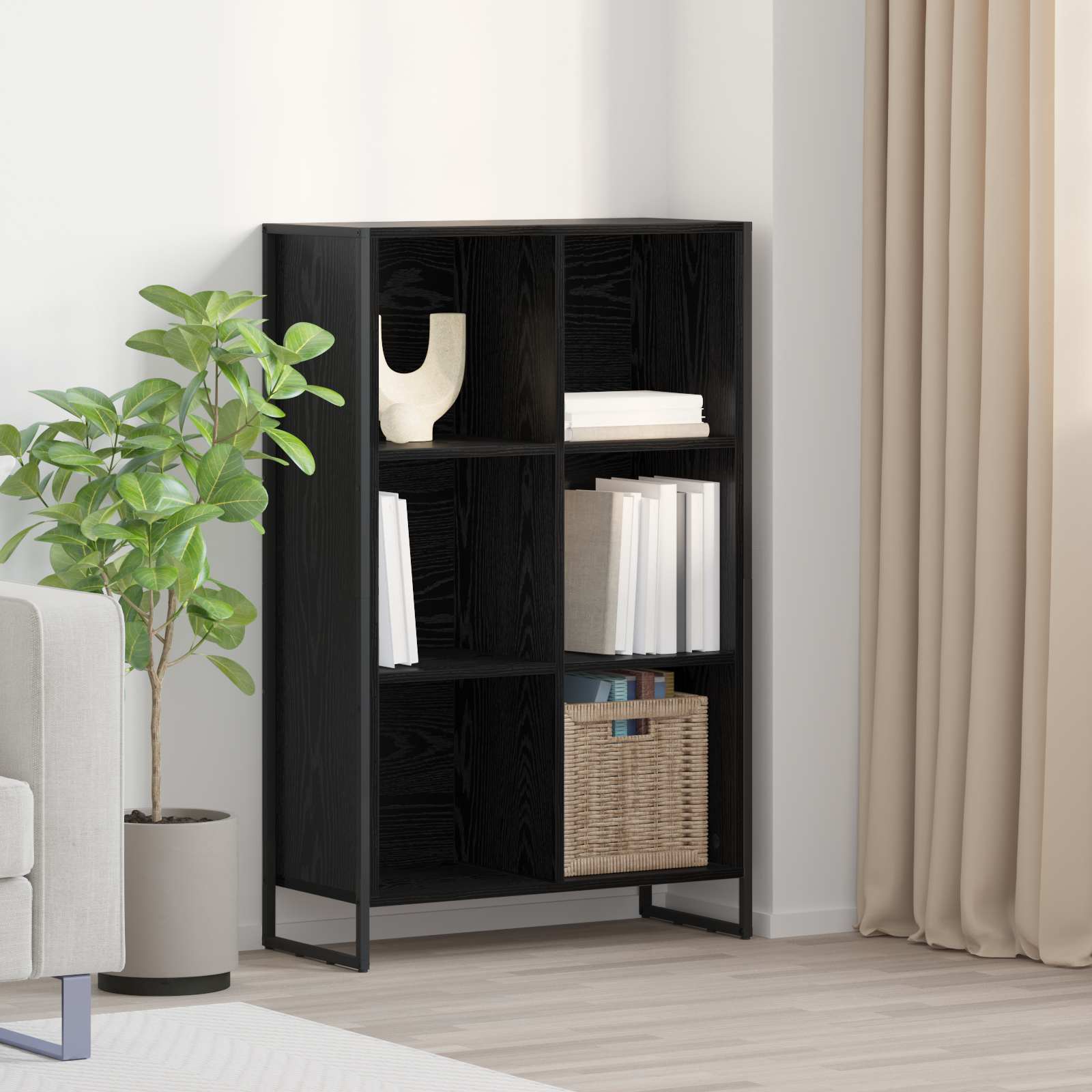 Bücherregal 99,5 x 30 x 108,5 cm Holzwerkstoff
