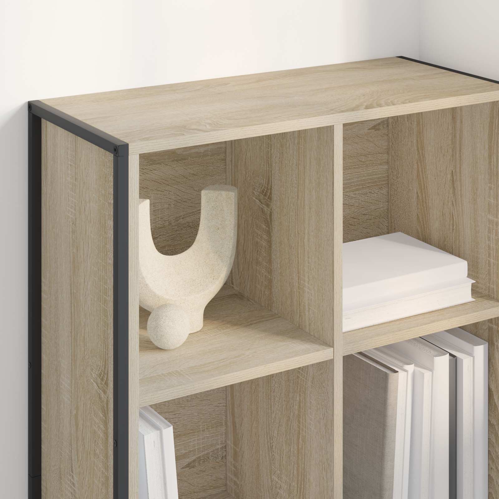 Bücherregal 99,5 x 30 x 108,5 cm Holzwerkstoff Sonoma