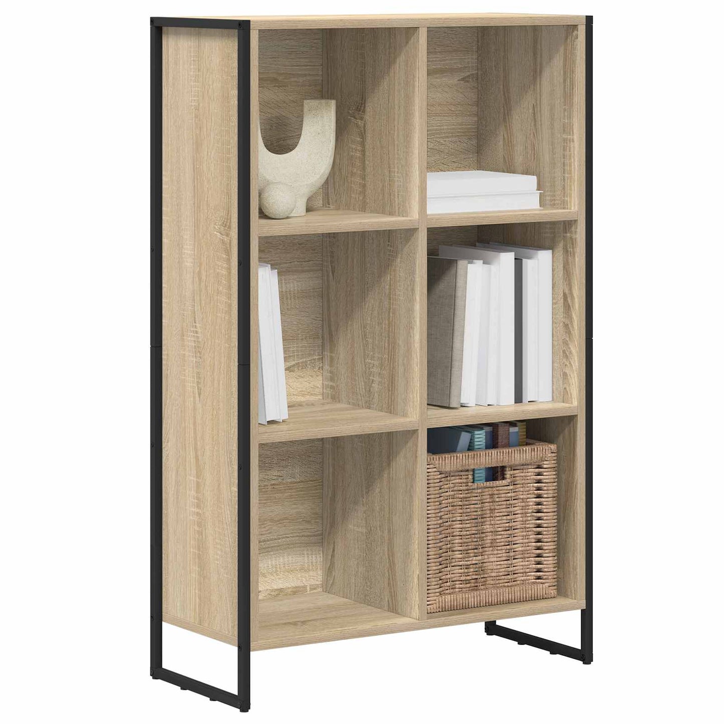 Bücherregal 99,5 x 30 x 108,5 cm Holzwerkstoff Sonoma