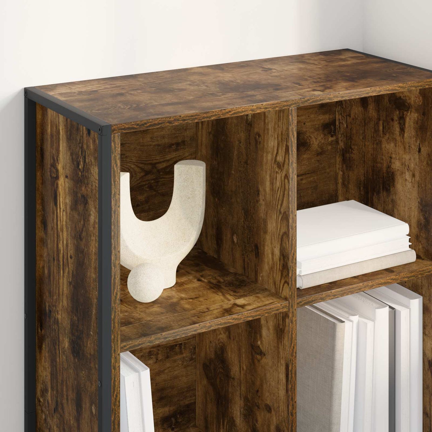Bücherregal 99,5 x 30 x 108,5 cm Holzwerkstoff Raucharbe