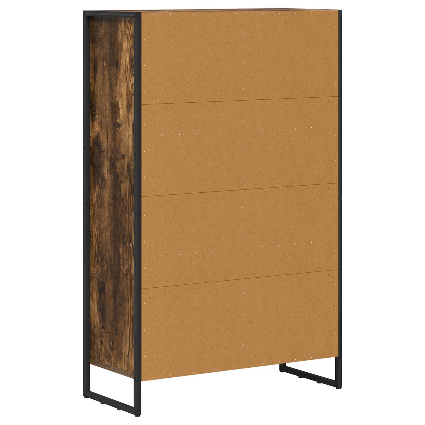 Bücherregal 99,5 x 30 x 108,5 cm Holzwerkstoff Raucharbe
