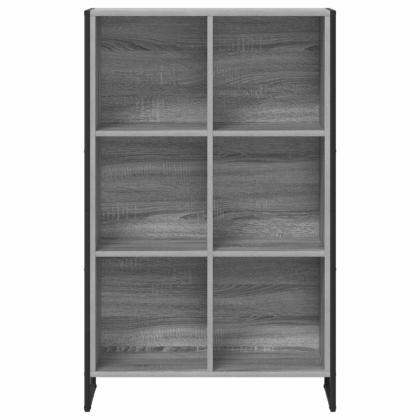 Bücherregal 99,5 x 30 x 108,5 cm Holzwerkstoff Graues Sonoma