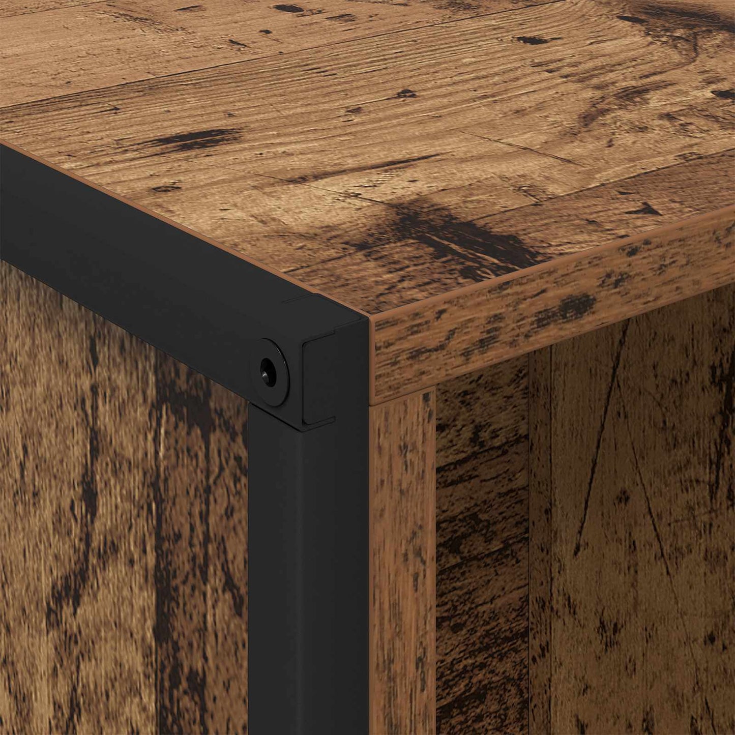 Bücherregal 99,5 x 30 x 108,5 cm Holzwerkstoff Altholz
