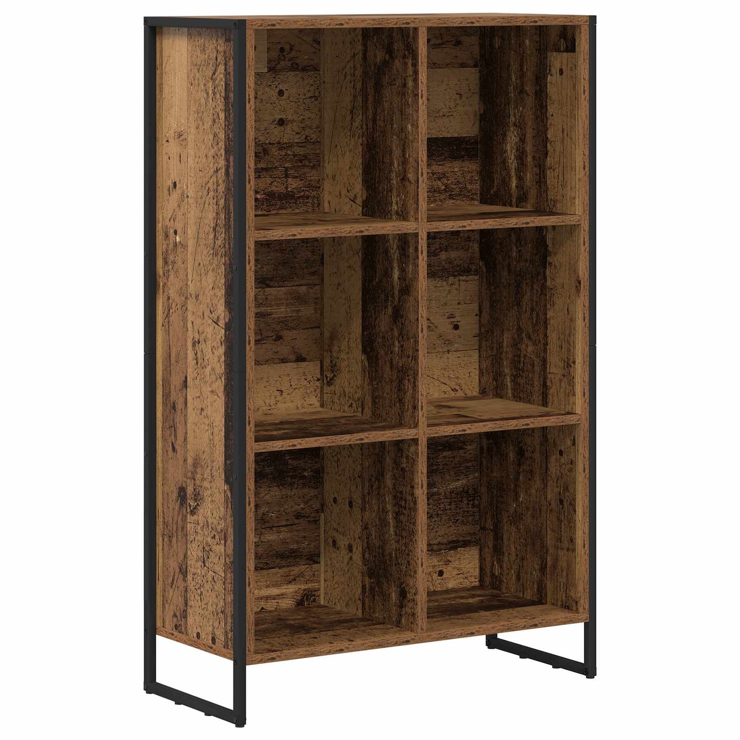 Bücherregal 99,5 x 30 x 108,5 cm Holzwerkstoff Altholz