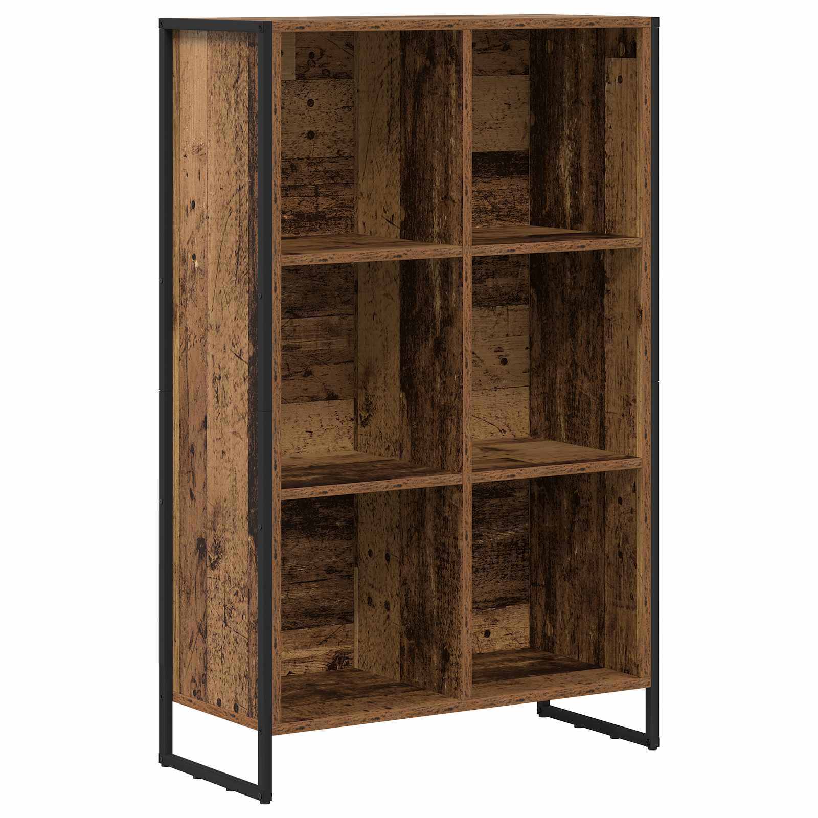 Bücherregal 99,5 x 30 x 108,5 cm Holzwerkstoff Altholz