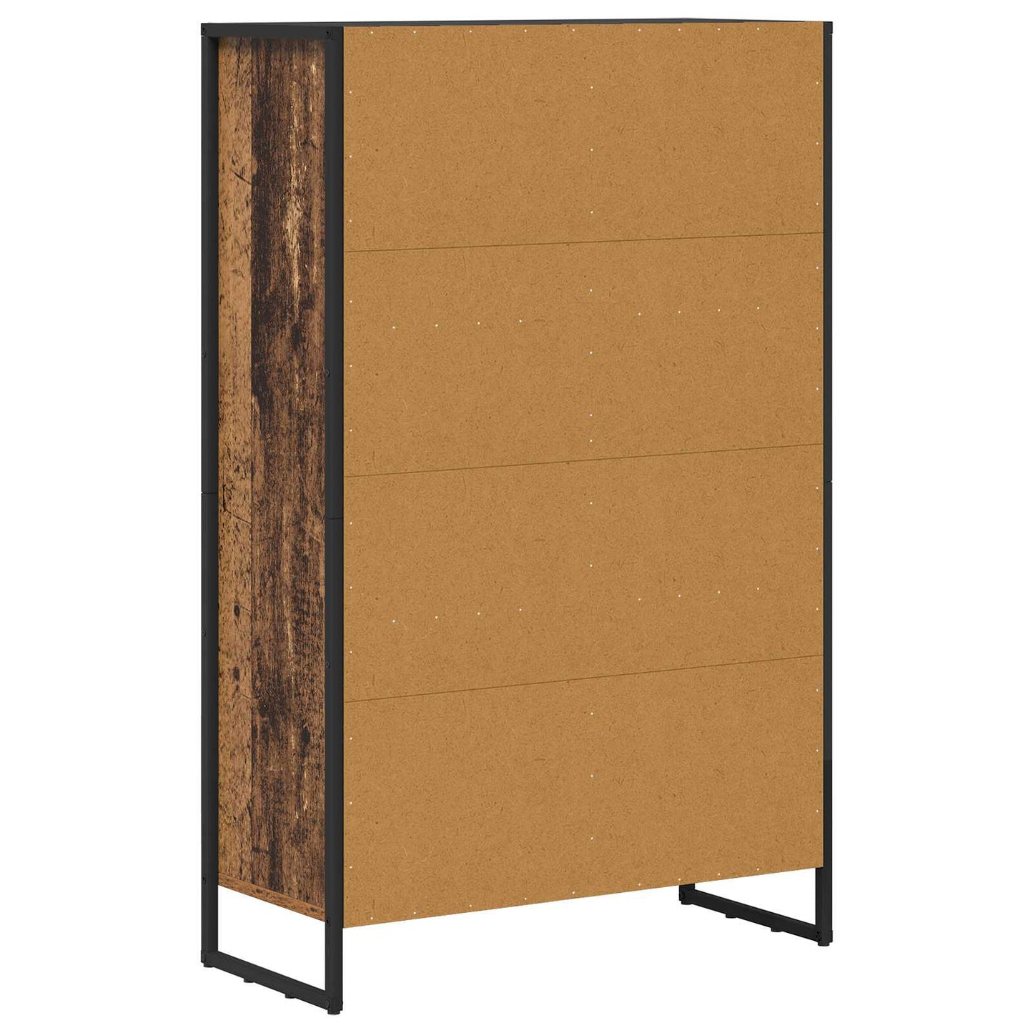 Bücherregal 99,5 x 30 x 108,5 cm Holzwerkstoff Altholz