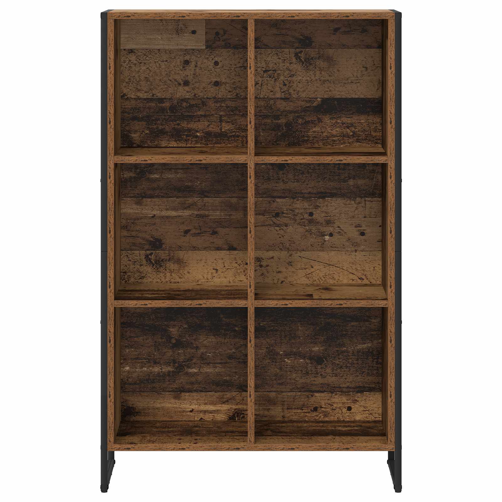 Bücherregal 99,5 x 30 x 108,5 cm Holzwerkstoff Altholz