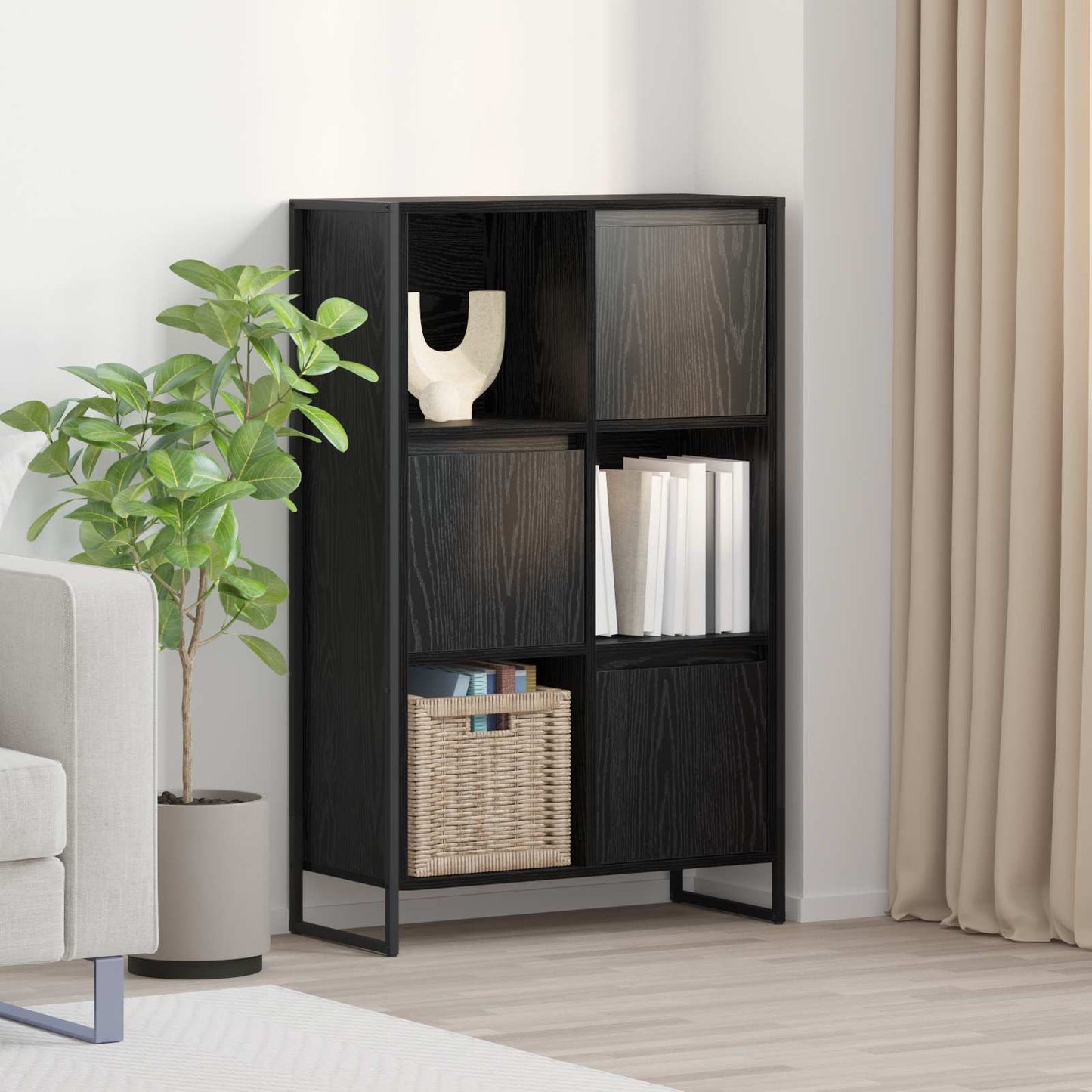 Bücherregal 68 x 30 x 108.5 cm Holzwerkstoff