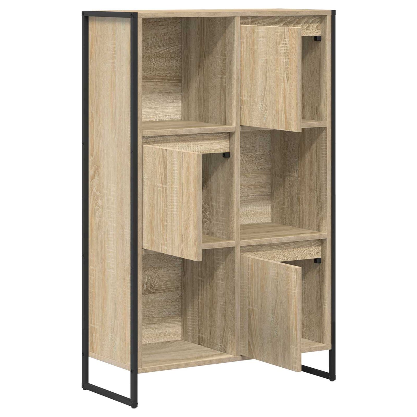 Bücherregal 68 x 30 x 108.5 cm Holzwerkstoff Sonoma