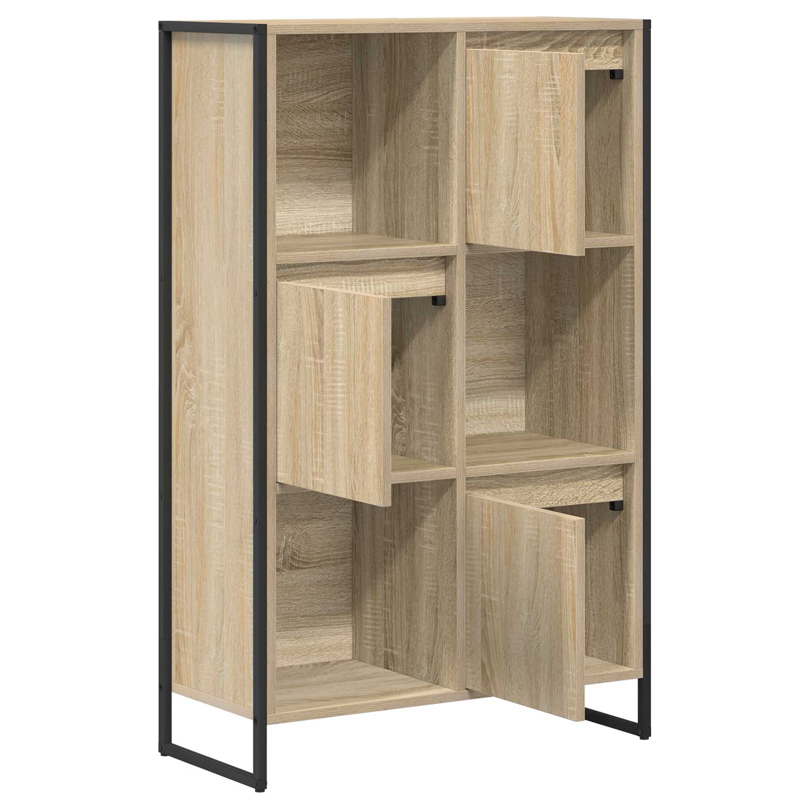 Bücherregal 68 x 30 x 108.5 cm Holzwerkstoff Sonoma