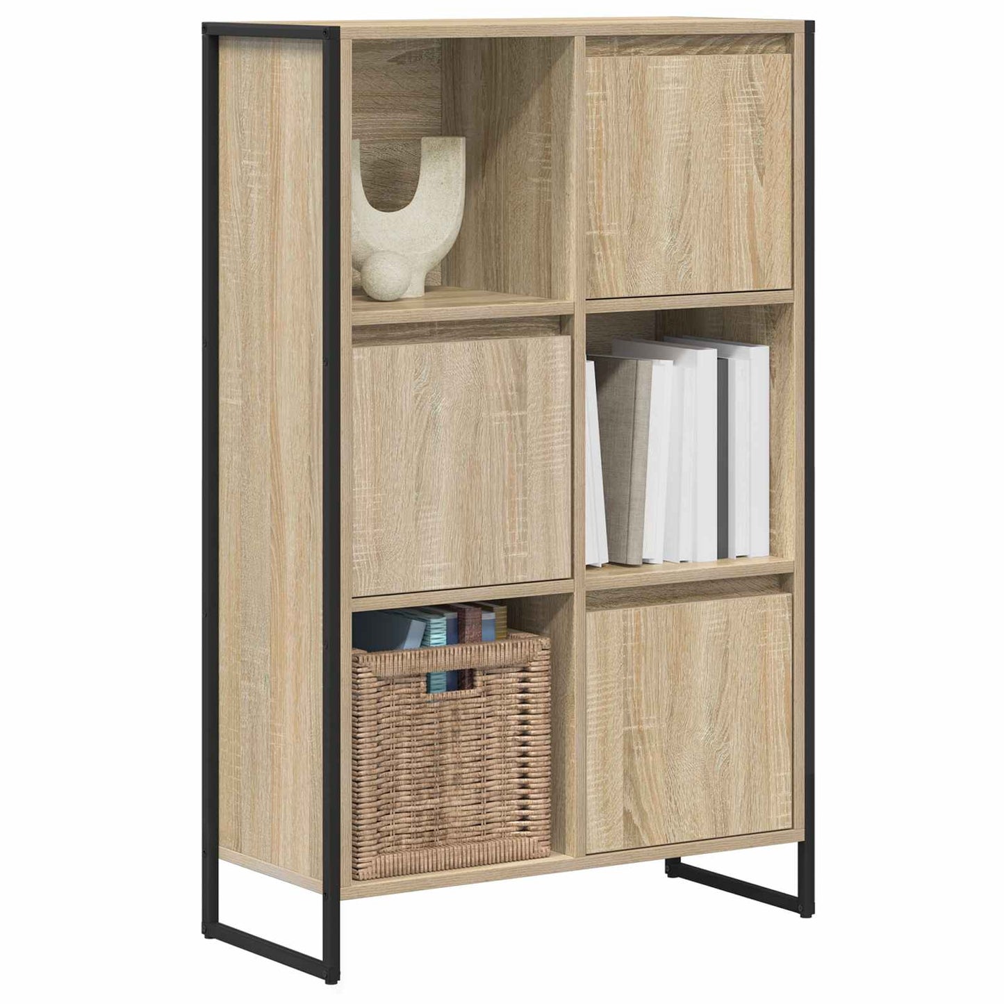 Bücherregal 68 x 30 x 108.5 cm Holzwerkstoff Sonoma