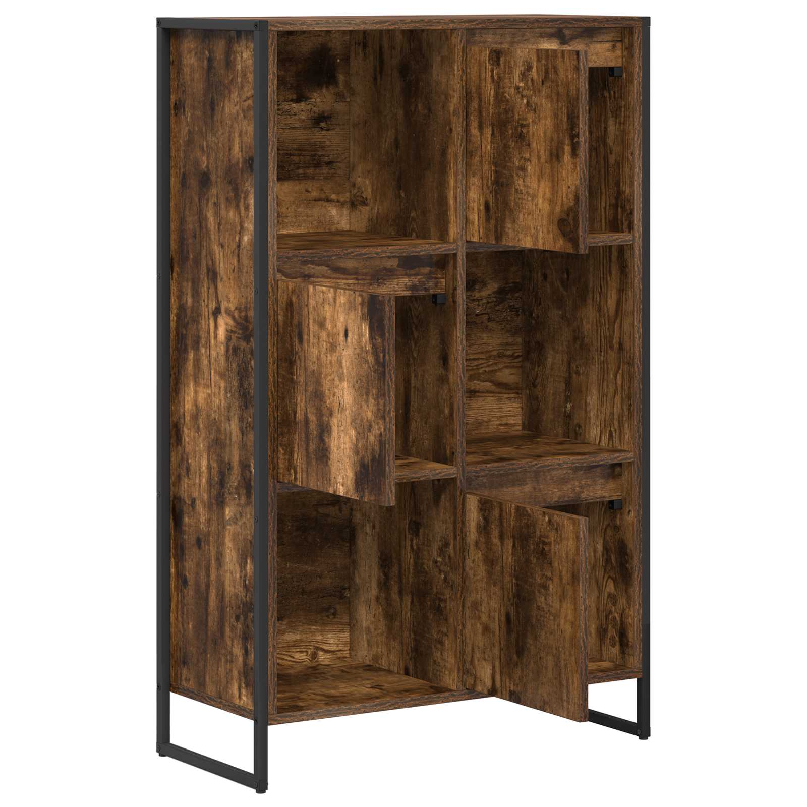 Bücherregal 68 x 30 x 108.5 cm Holzwerkstoff Raucharbe