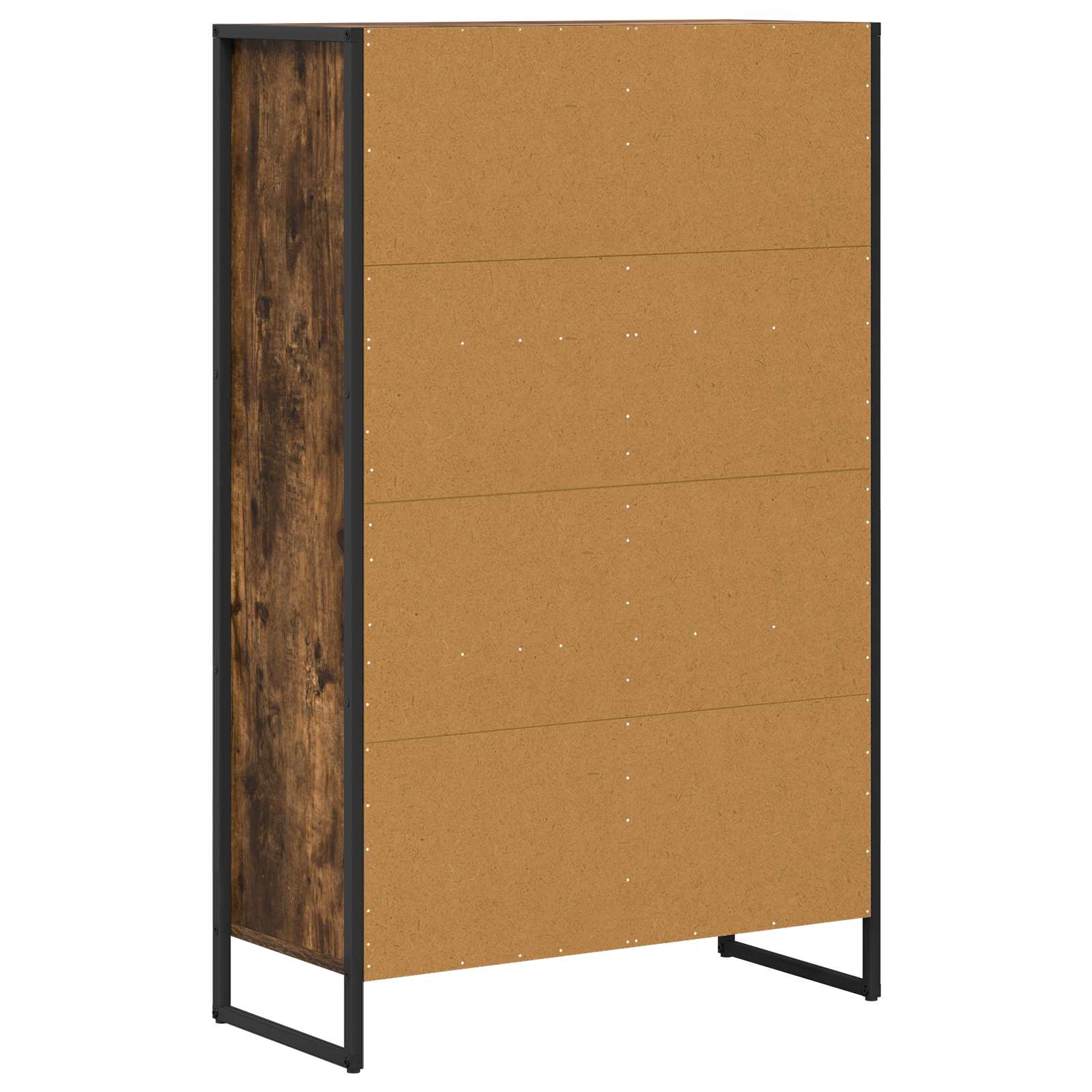 Bücherregal 68 x 30 x 108.5 cm Holzwerkstoff Raucharbe