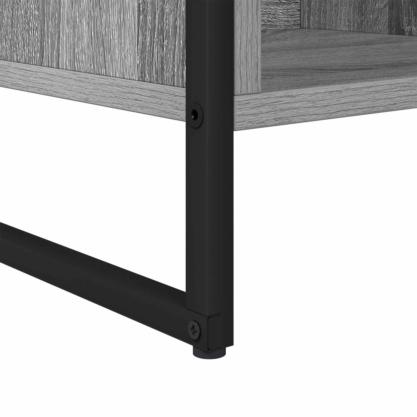 Bücherregal 68 x 30 x 108.5 cm Holzwerkstoff Graues Sonoma