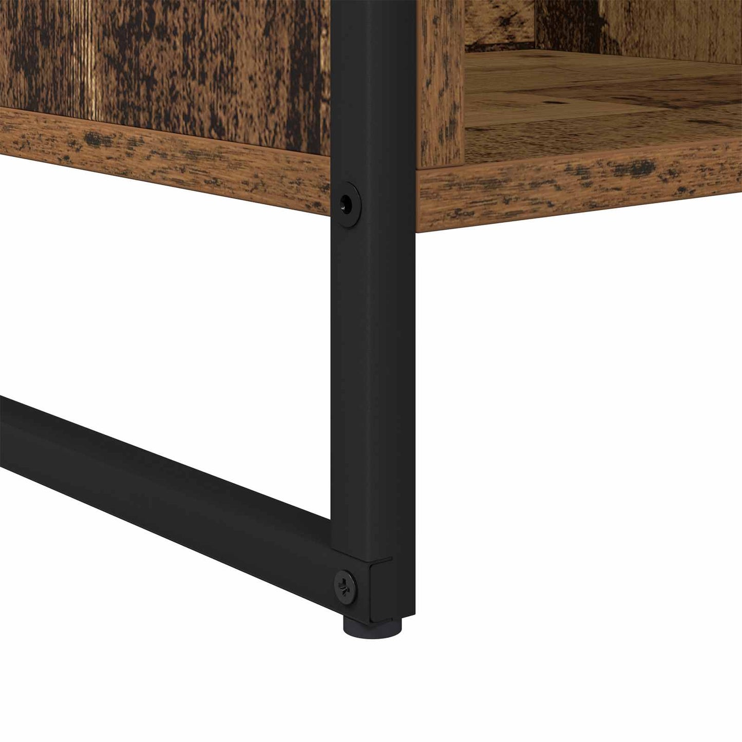 Bücherregal 68 x 30 x 108.5 cm Holzwerkstoff Altholz