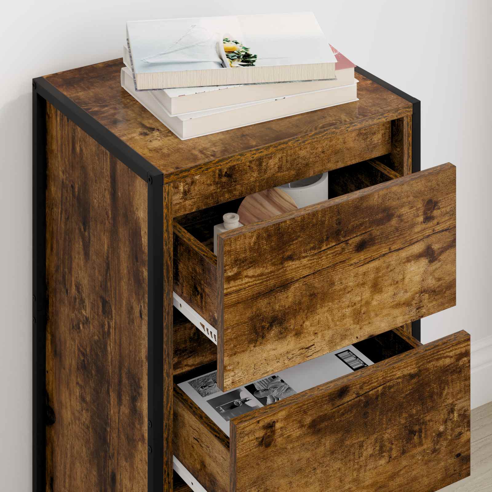 Sideboard Raucharbe 42 x 36 x 75,5 cm Holzwerkstoff