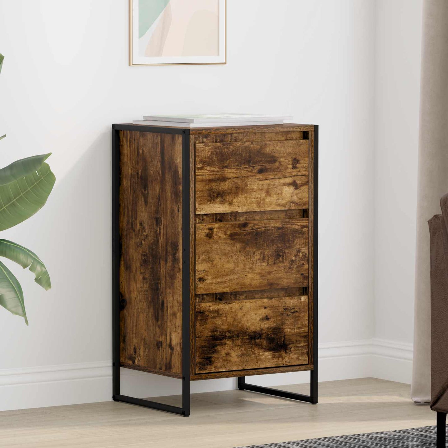 Sideboard Raucharbe 42 x 36 x 75,5 cm Holzwerkstoff