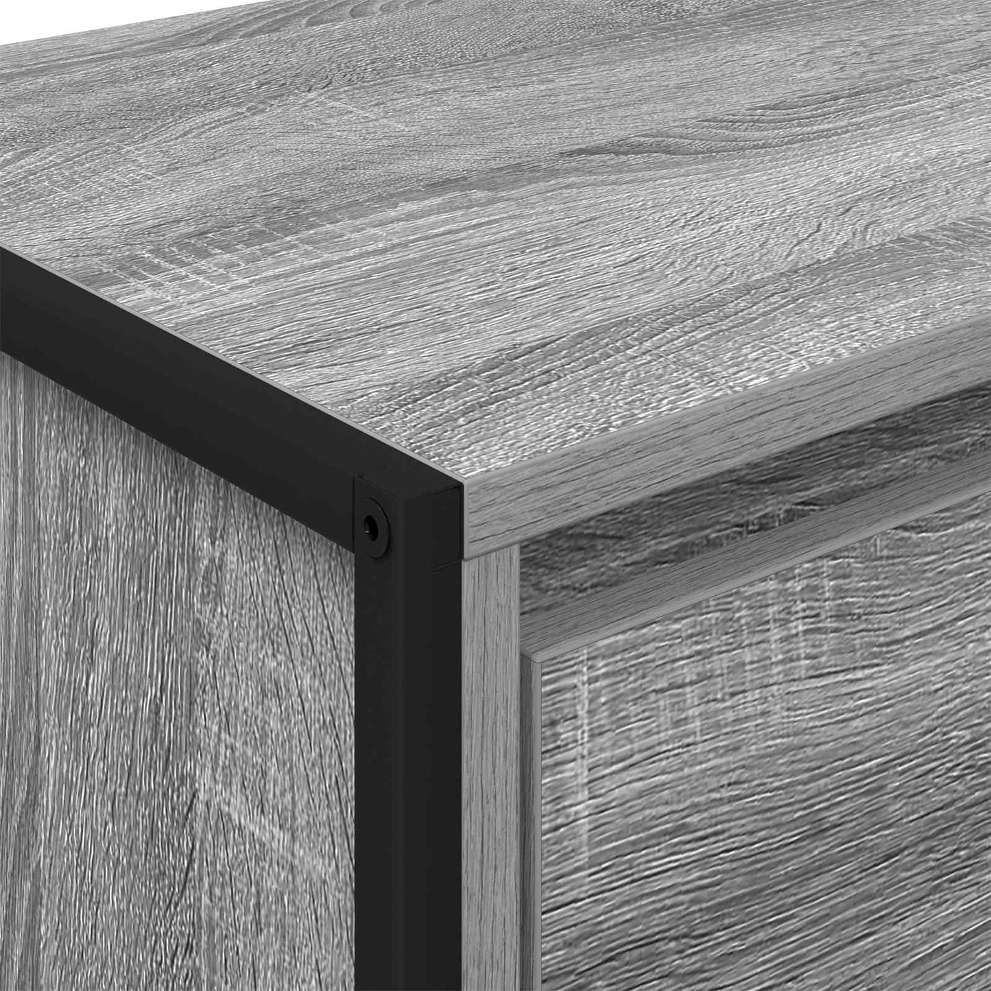Sideboard Graues Sonoma 42 x 36 x 75,5 cm Holzwerkstoff