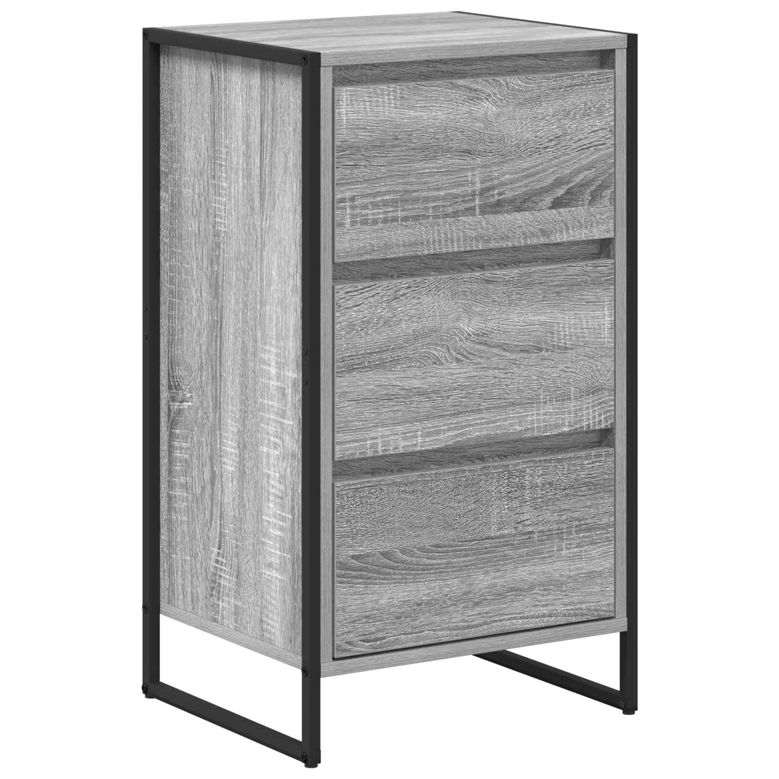 Sideboard Graues Sonoma 42 x 36 x 75,5 cm Holzwerkstoff