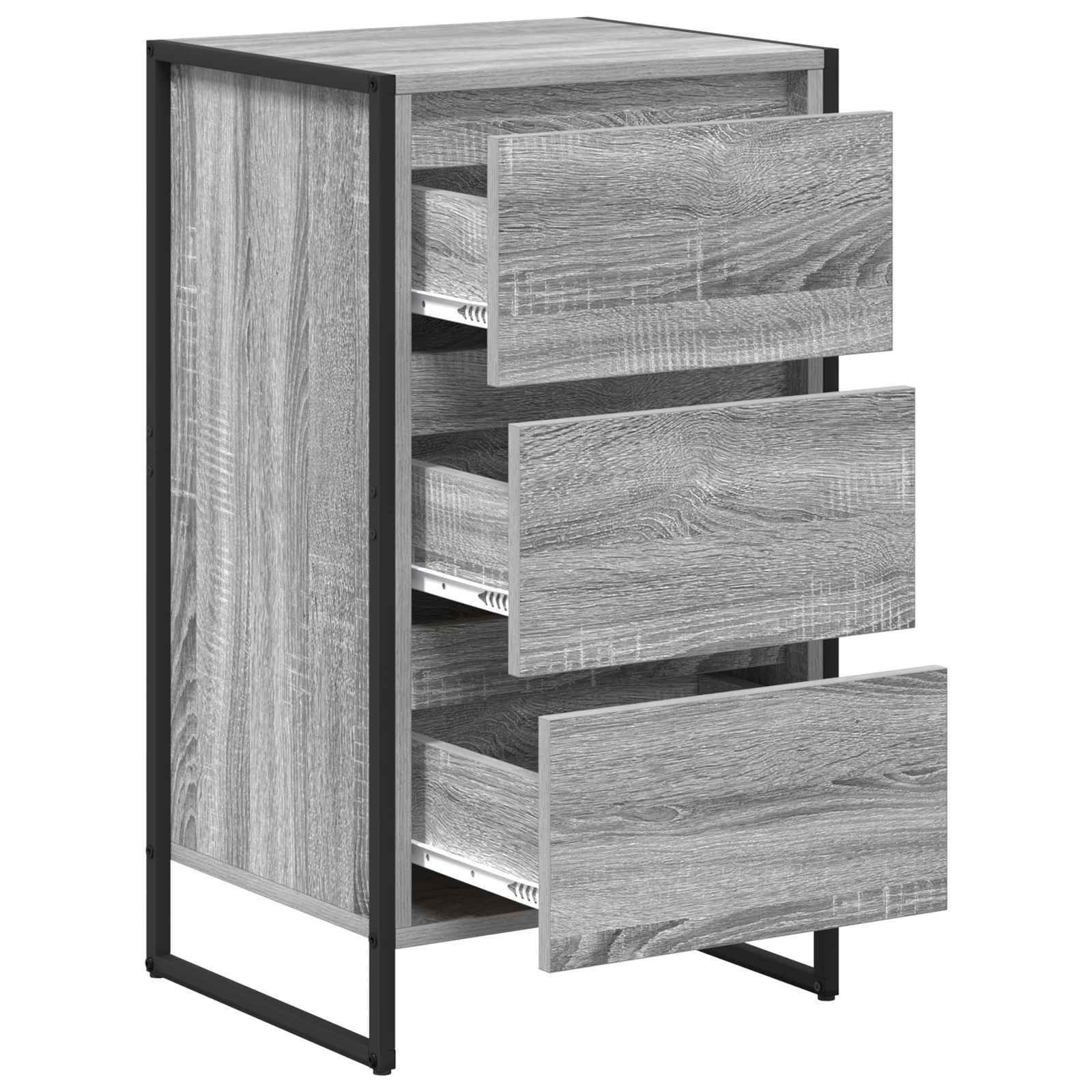 Sideboard Graues Sonoma 42 x 36 x 75,5 cm Holzwerkstoff