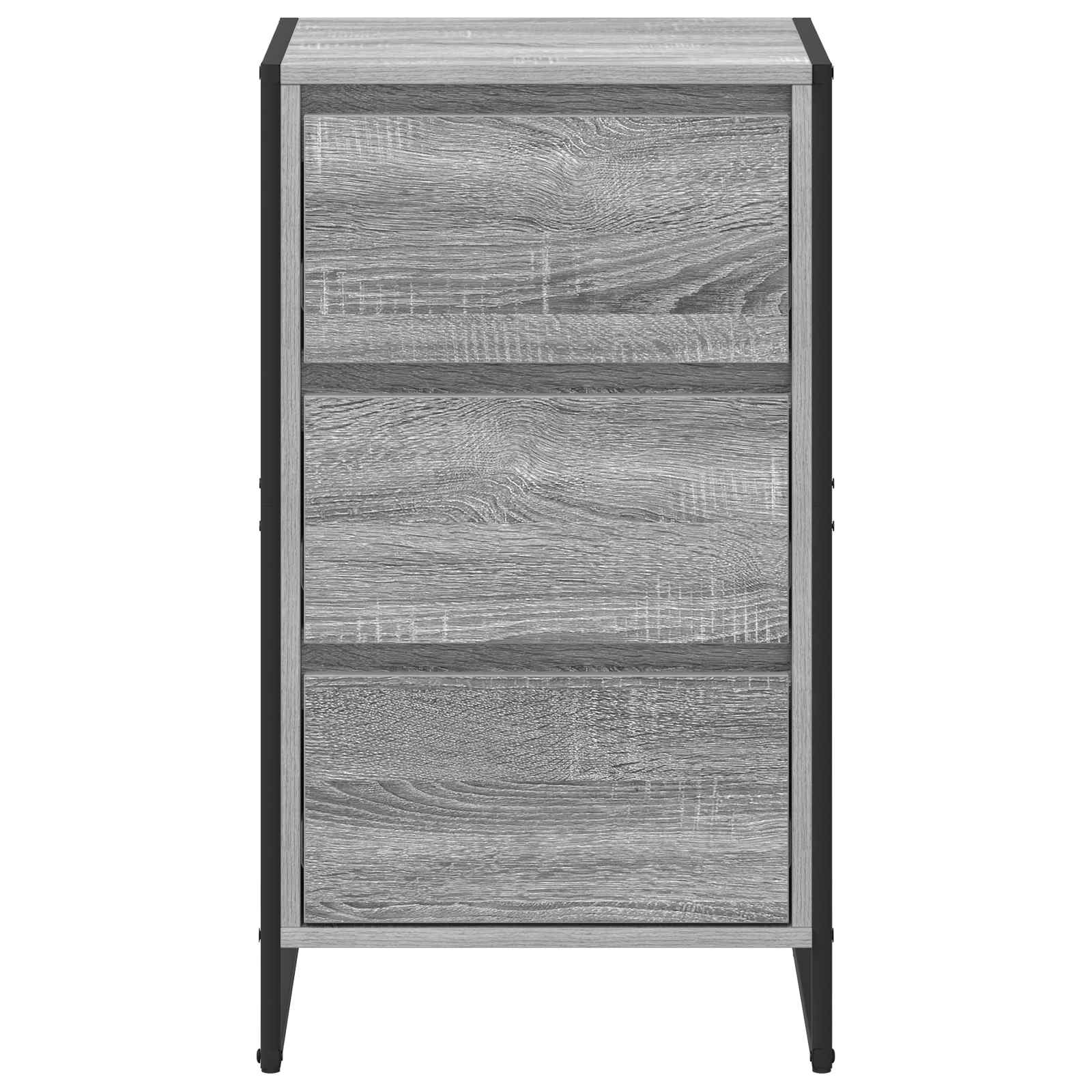 Sideboard Graues Sonoma 42 x 36 x 75,5 cm Holzwerkstoff