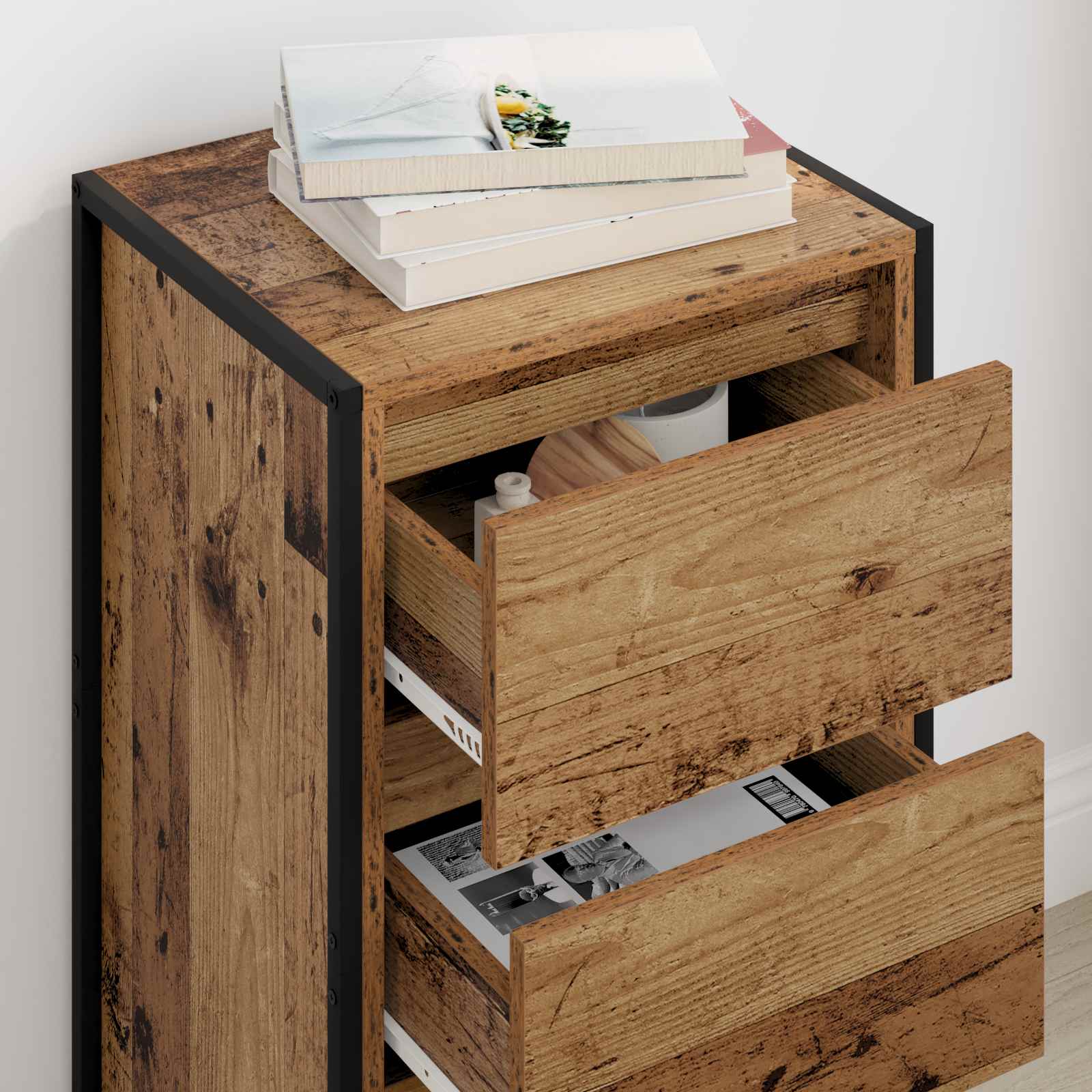 Sideboard Altholz 42 x 36 x 75,5 cm Holzwerkstoff