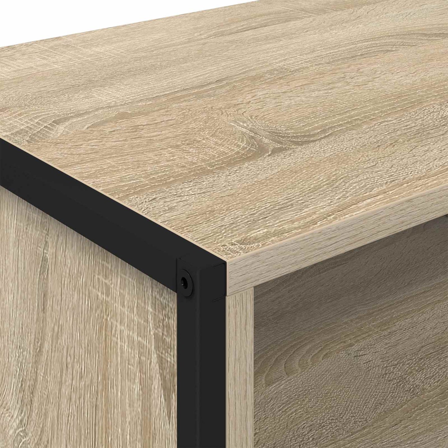 TV-Schränk 100 x 36,5 x 30,5 cm Sonoma Holzwerkstoff