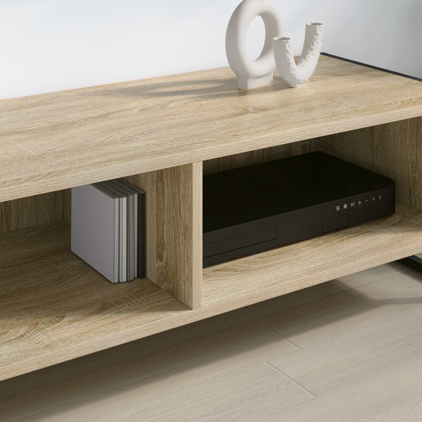 TV-Schränk 100 x 36,5 x 30,5 cm Sonoma Holzwerkstoff