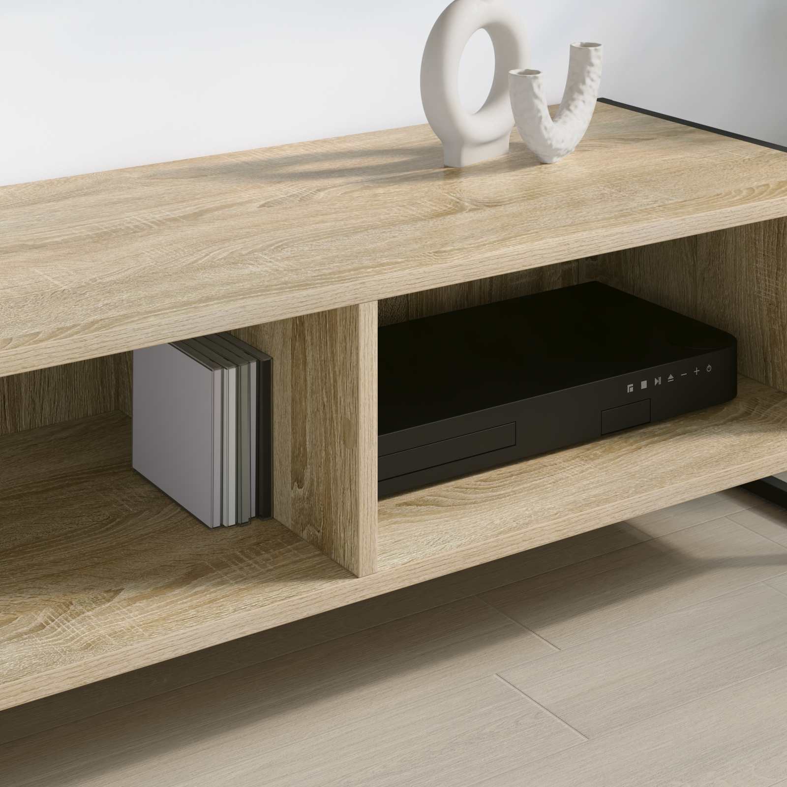 TV-Schränk 100 x 36,5 x 30,5 cm Sonoma Holzwerkstoff