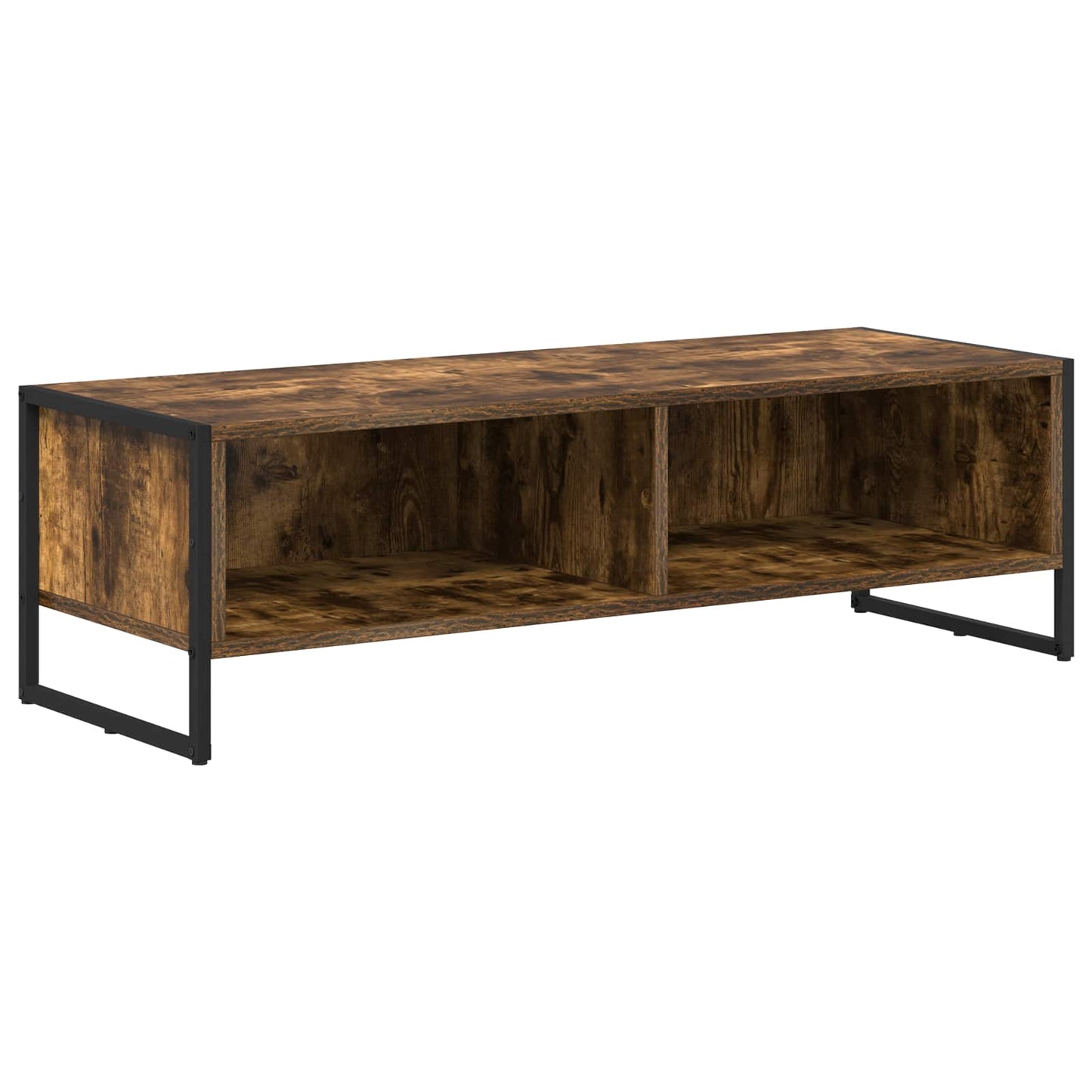 TV-Schränk 100 x 36,5 x 30,5 cm Raucharbe Holzwerkstoff